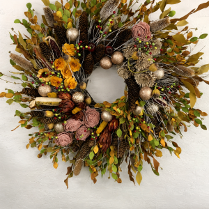 50" Grand Harvest Faux Wreath (Pick up Only)
