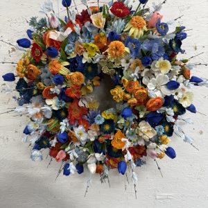 28" Faux Spring Wreath