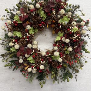 24" Winter Wreath