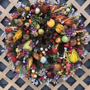 28" Faux Fall Wreath