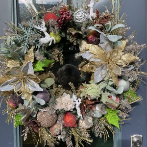 30" Faux Christmas Wreath