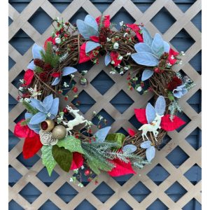 24" Faux Grapevine Wreath