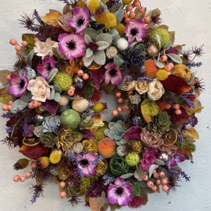 26" Faux Fall Wreath