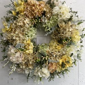 26" Summer Faux Wreath