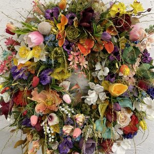 26" Summer Faux Wreath