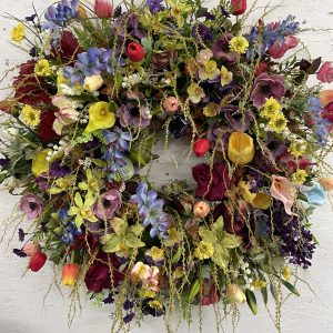 28" Faux Spring Wreath