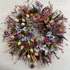 28" Faux Spring Wreath