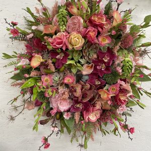 28" Faux Spring Wreath