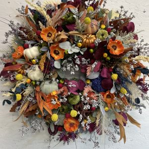 26" Faux Fall Wreath