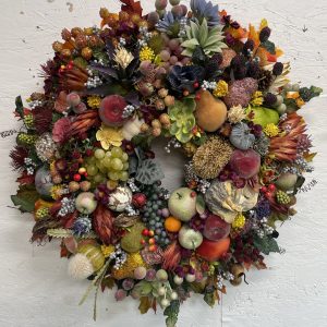 28" Faux Fall Wreath