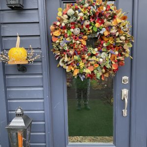 36" Faux Fall Wreath